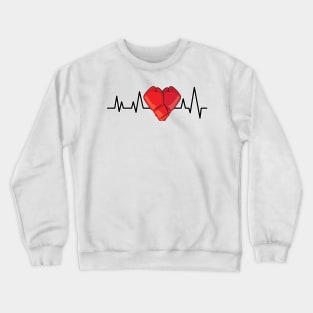 Heartbeat Pulse - Boxing Crewneck Sweatshirt